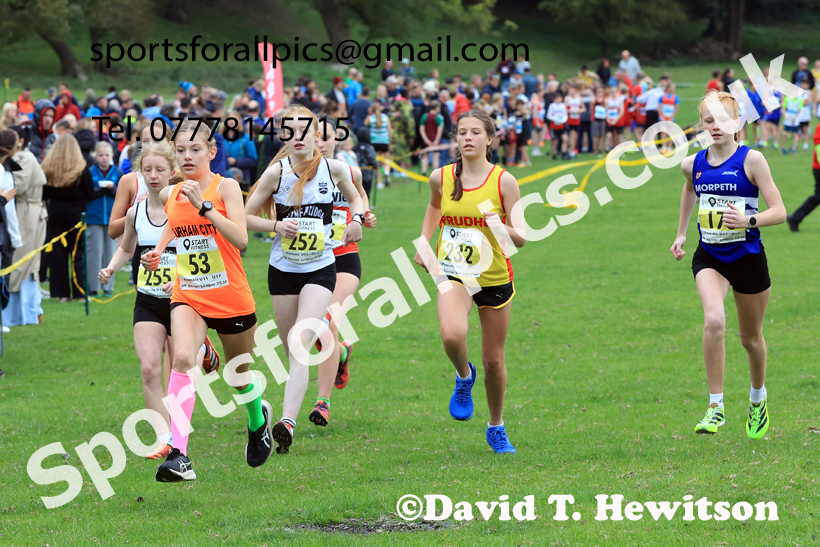 Girls Under-15s 2025 Start Fitness NEHL, Thornley Hall Farm, Peterlee, County Durham. Photo: David T. Hewitson/Sports for All Pics